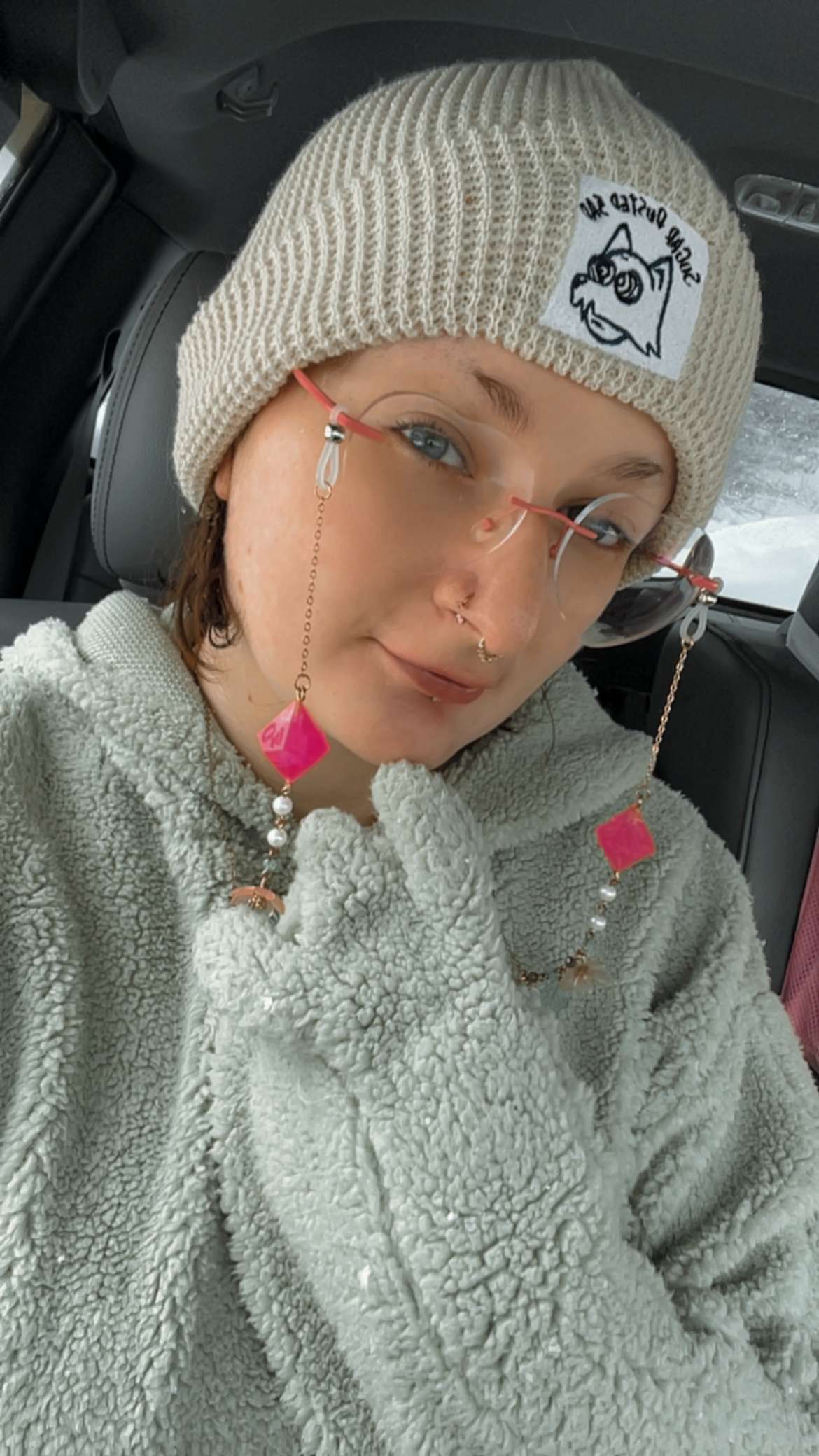 Sad Waffle beanie