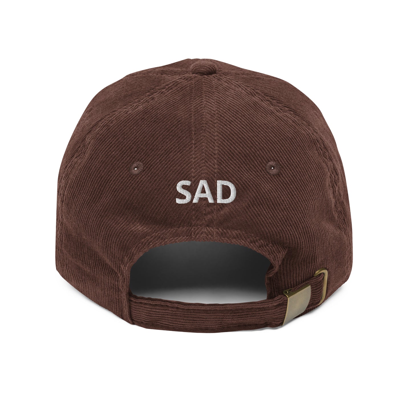 Sad corduroy cap