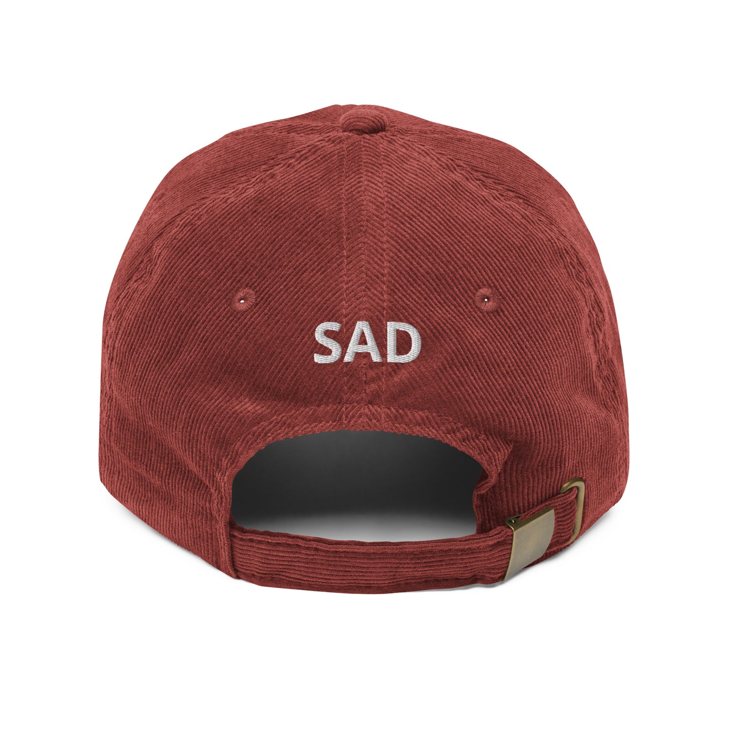 Sad corduroy cap