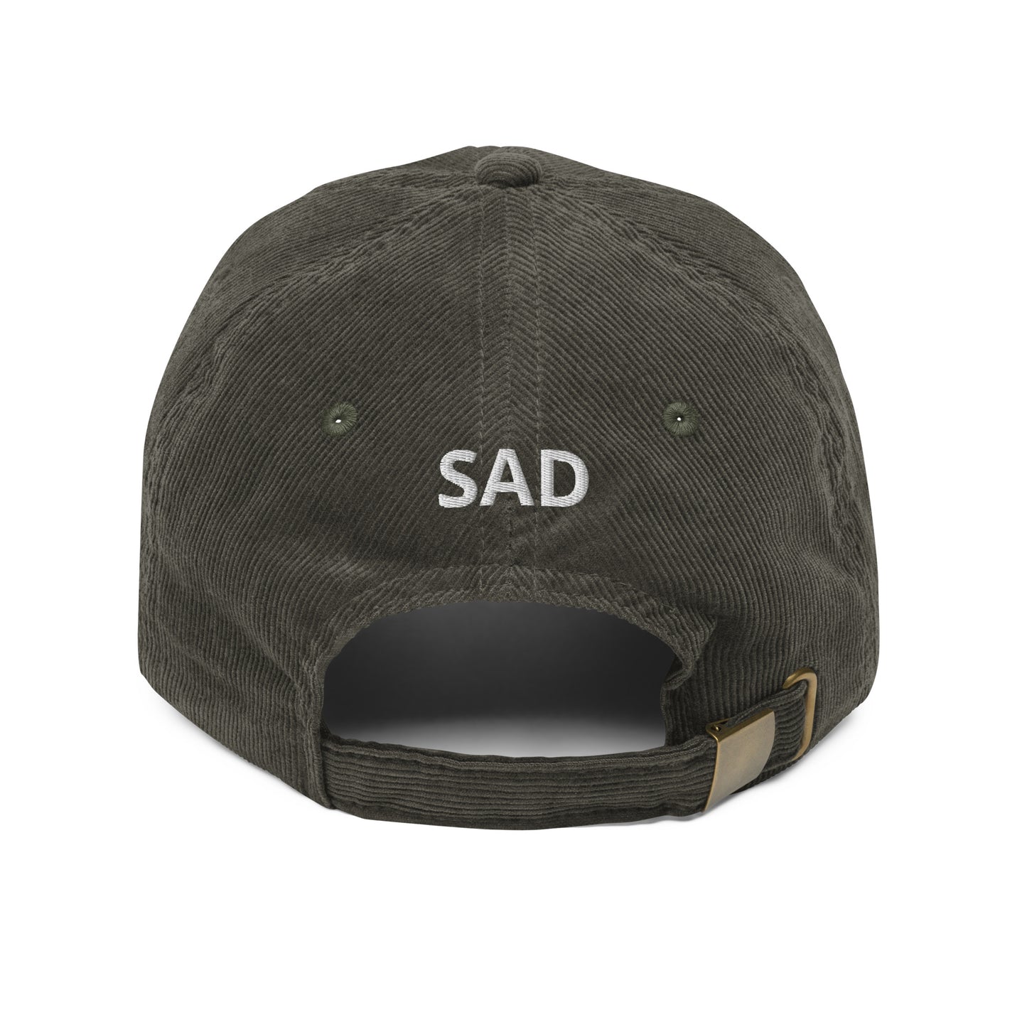 Sad corduroy cap